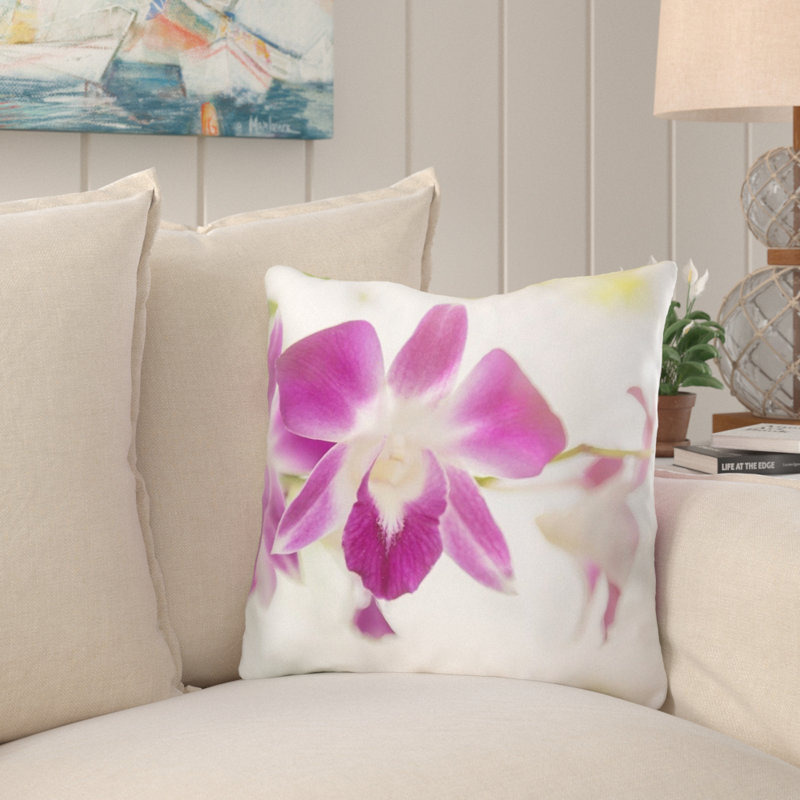 Coussin Orchid Orchid, Microsuède, Intérieur