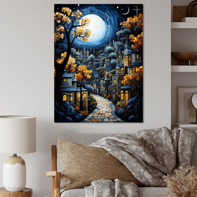 «Mexico Art Landscape Oaxacan Odyssey», reproduction sur toile