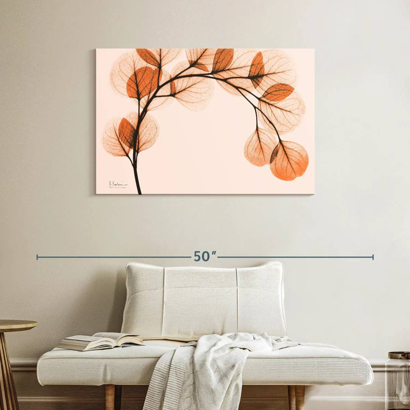Harnek Orange Eucalyptus II, 26" H x 39" W