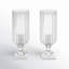 Bougie ouragan en verre
