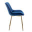 47cm H Velvet Upholstered Upholstered Back Side Chair-216269271