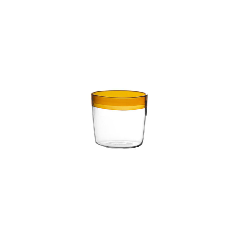 Tarifa Drinking Glass Borosilicate Glass, 3 oz., Amber