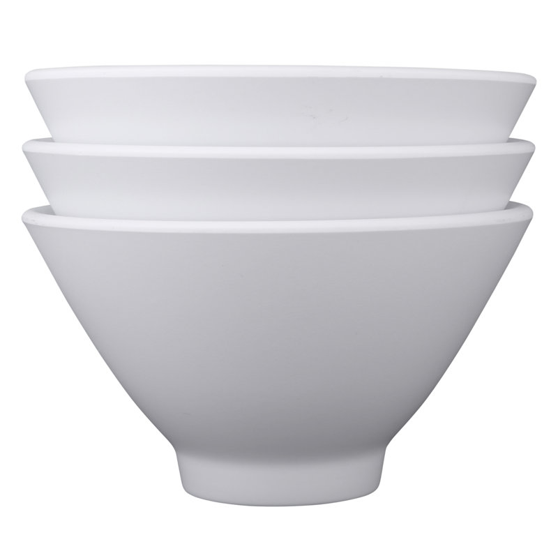 Zen 8 oz. Rice Bowl, White