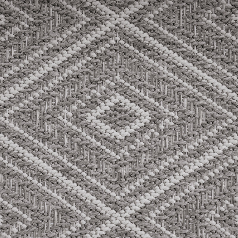 Tapis d'extérieur résistant aux taches avec motif boho pour patio ou balcon, Rectangle 2 pi x 3 pi 3 po