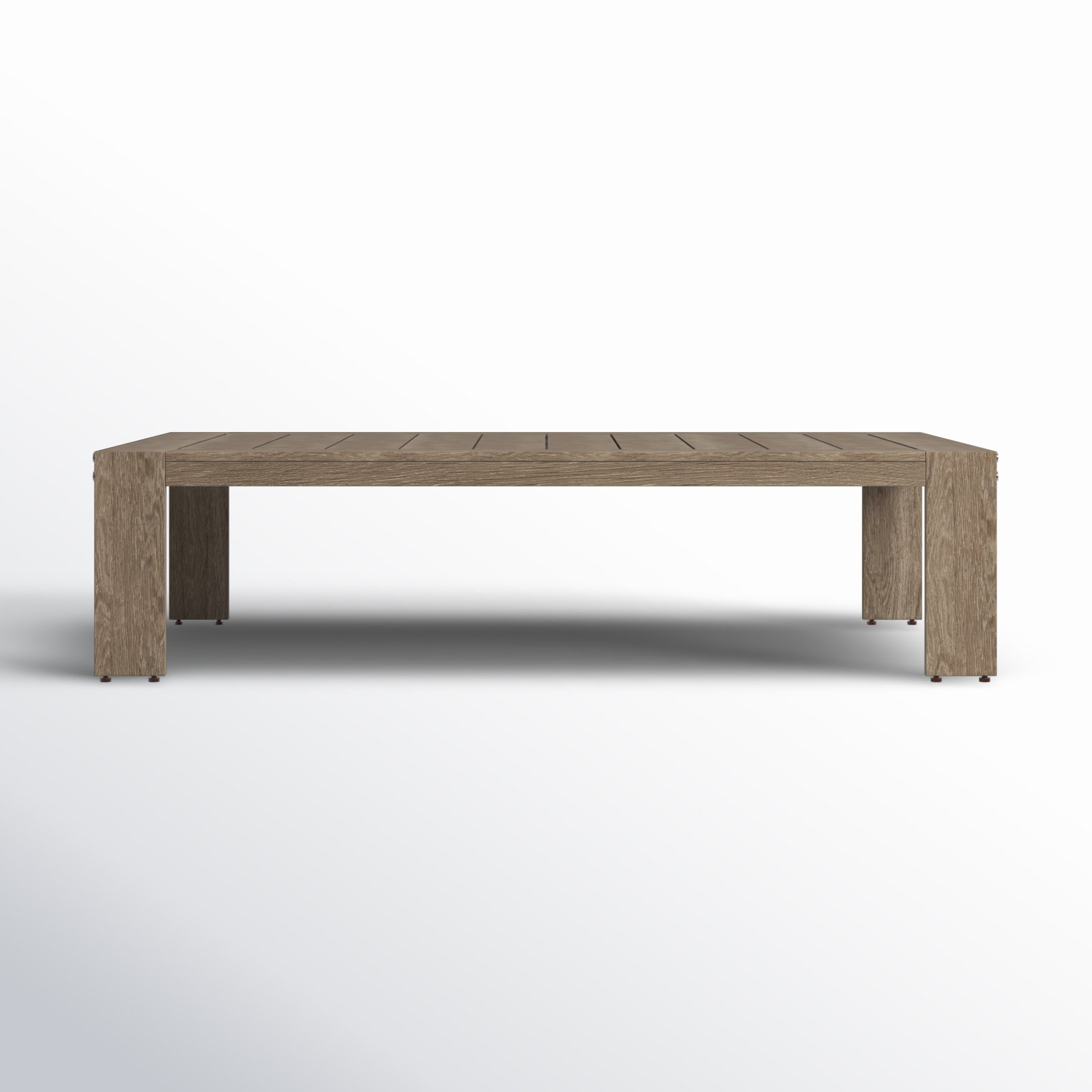 Harbor 51'' Outdoor Coffee Table, Gray