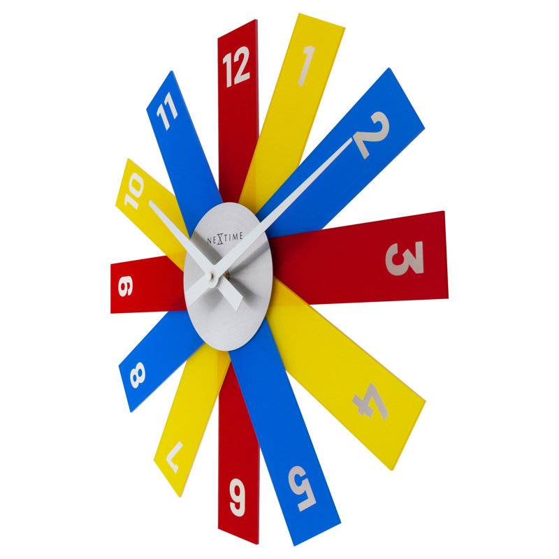 Metal Wall Clock, Multicolor