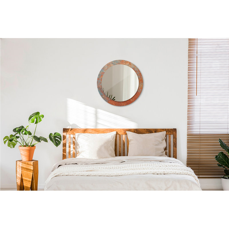 Huldar Glass Flat Wall Mirror