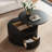 Silva - Lifting Top Round Coffee Table-901649898-901649893