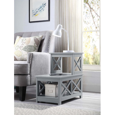 Table de bout avec rangement Darek