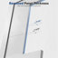 32 po x 80 po x 1 3/8 po Shaker White