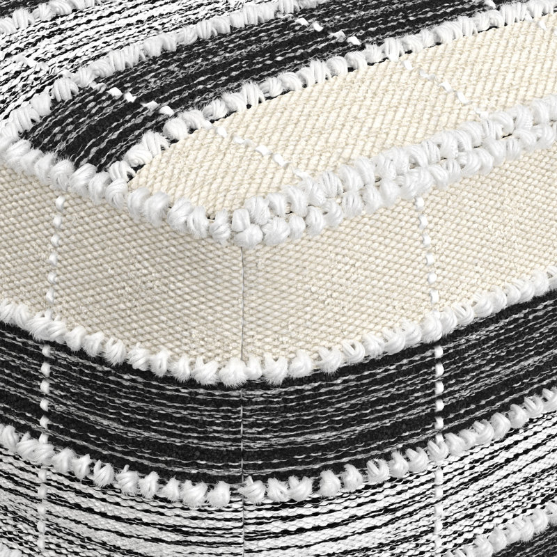 Modern Square Pouf