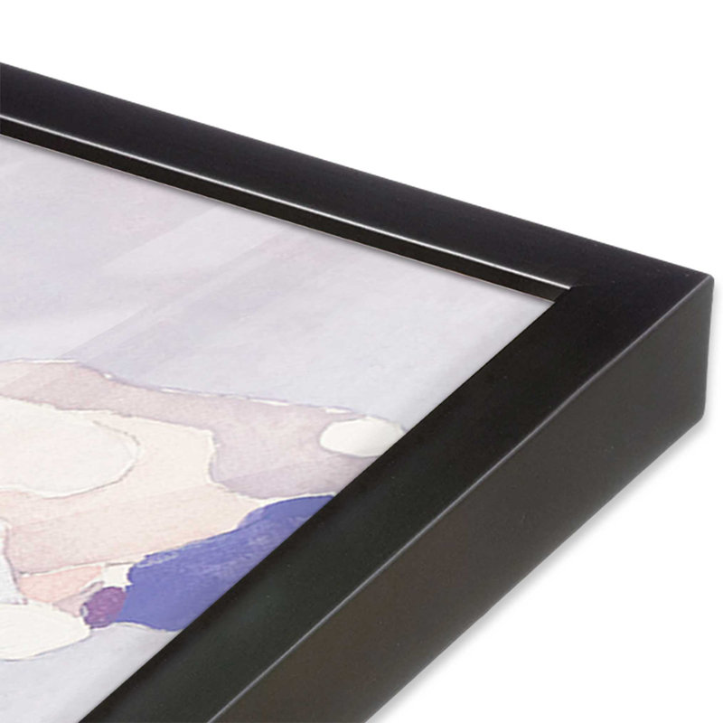 Impression sur toile Vivid Floral Expressions II , H 13,75 po x l 13,75 po, Zinc patiné