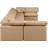 Itala Upholstered U-Shaped Sectional Reversible-94482579