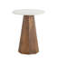 Table d'appoint en bois naturel Aaleeyah