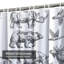 Rideau de douche avec crochets Animal-548698931