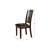 Set Of Two Dining Chairs With Slat Back Design