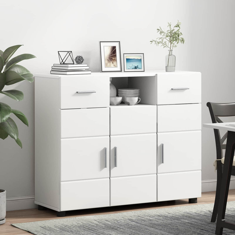 88.5cm Sideboard, White