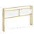Morano 39.9"H Metal Headboard with Charging Station-1877705625-1816339925