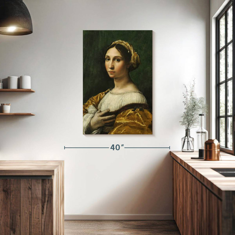 Portrait de jeune femme Leisha 1515-1520, H 39 po x l 26 po