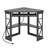Lambrecht Corner Desk With Outlets & USB Ports, Triangle Computer Desk With Charging Station, Storage Shelf, Space Saving Writing Desk For Small Space-505212660