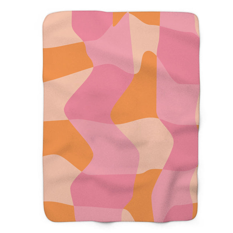 Atmosphère traditionnelle - couverture en sherpa de qualité supérieure 1 pièce WB_FL_100624_0024, L 60 po x L 80 po