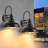 Farmhouse 1-Light Dusk To Dawn Sensor and Motion Sensor Outdoor Wall Barn Lights-1797432332
