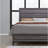 MIRAGE GREY QUEEN BED