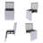 Axelrod Fold-able Wall Mounted Shower Bench