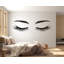 Adhésif décoratif cils, cils, décoration de chambre à cils, autocollant de salon de beauté, murale esthétique 556MV-1748688614