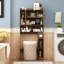 Armoire de rangement pour salle de bain 67 po avec boîte à mouchoirs 67 po-244110716