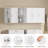 Wall Mounted Cabinet with Three Doors