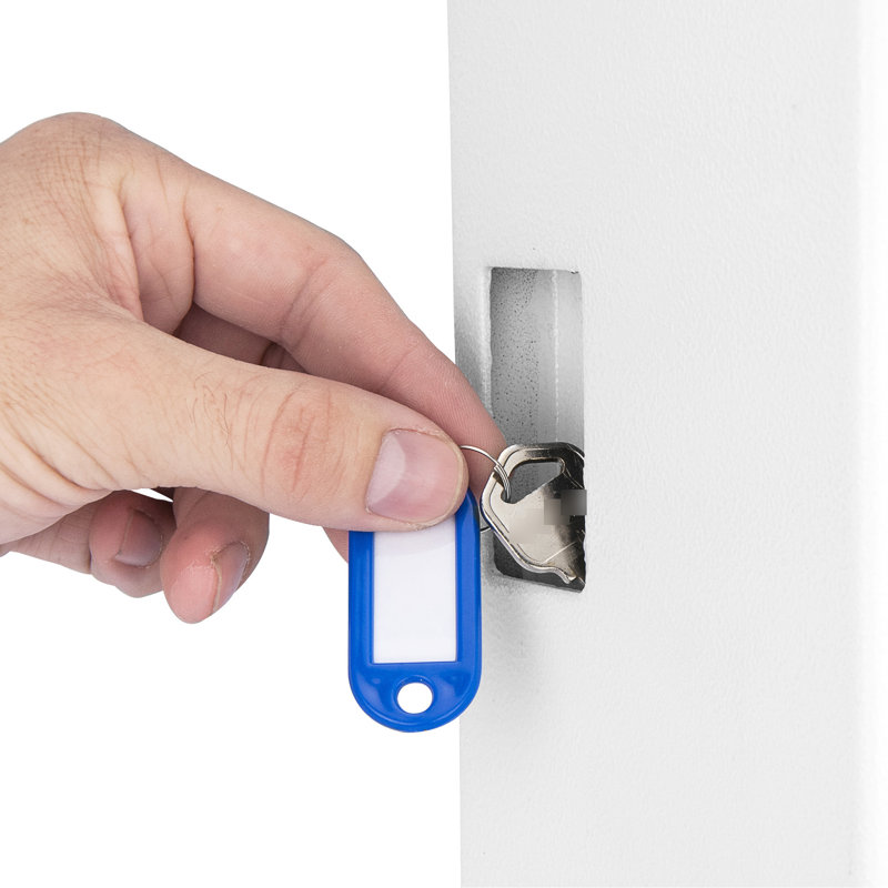 Boîte à clés à clavier numérique - 100 clés, fabrication blanche et sécurisée
