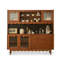 Buffet en bois de noyer massif-1984953814