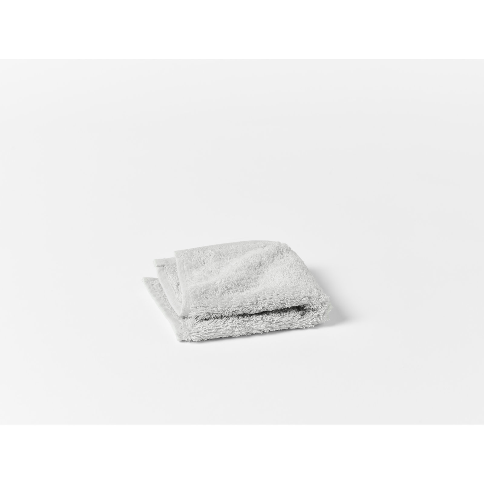 Cloud Loom Organic Bath Towel, Fog, Washcloth - 1 Pack