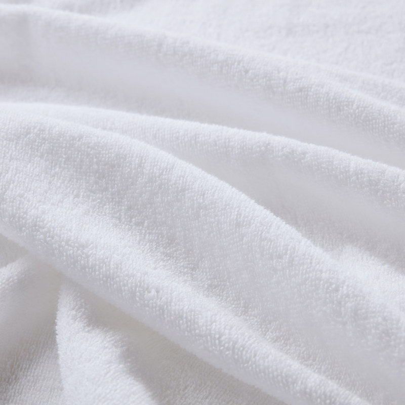 Peignoir en ratine de taille unique avec col châle