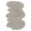 Tapis d'intérieur / extérieur beige / crème Monte Modern-1728938613