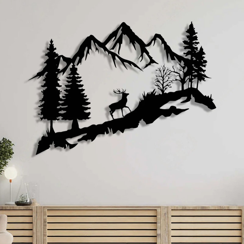 Wall Decor on Metal