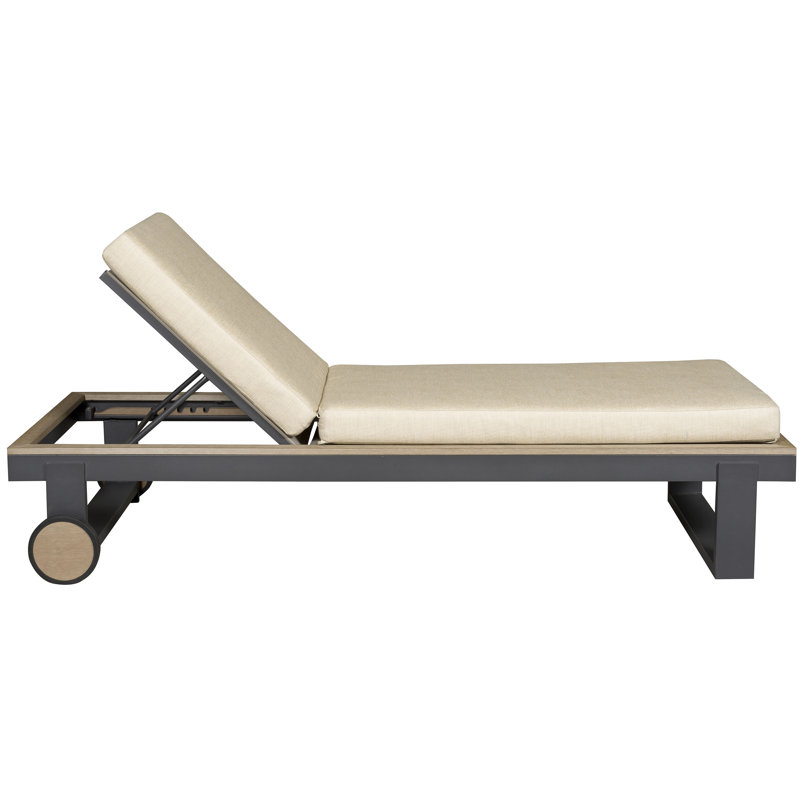 Michael Weiss Outdoor Chaise Lounge, Kramer Linen