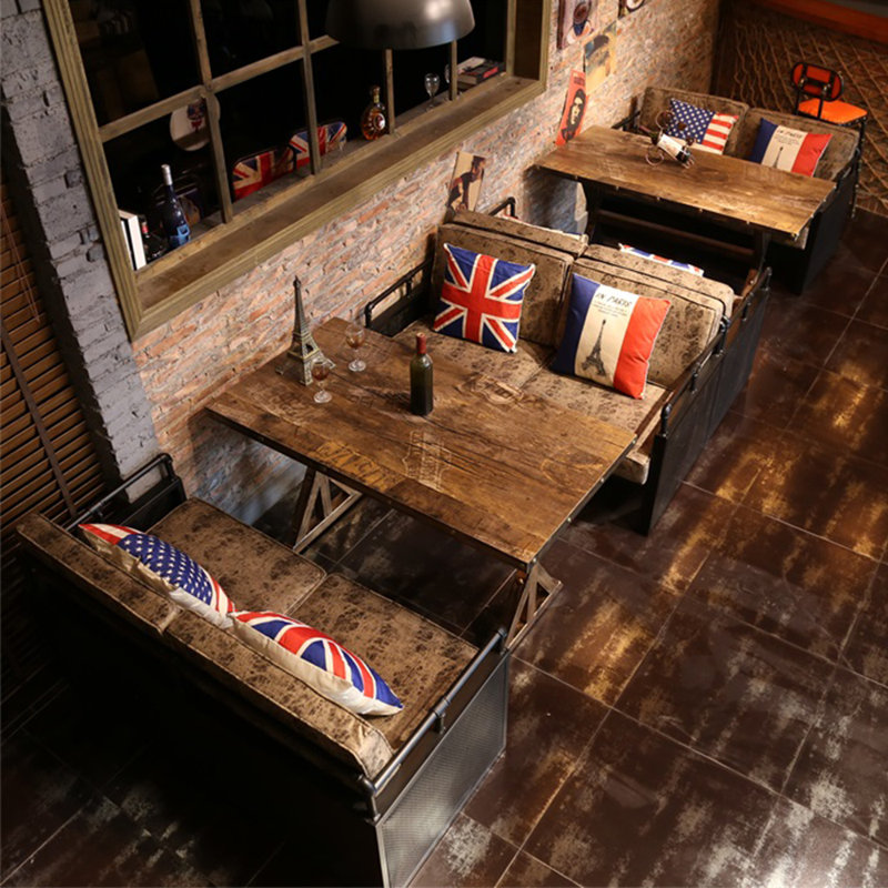 Banc de bar en similicuir