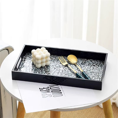 Ikbale Wood Tray