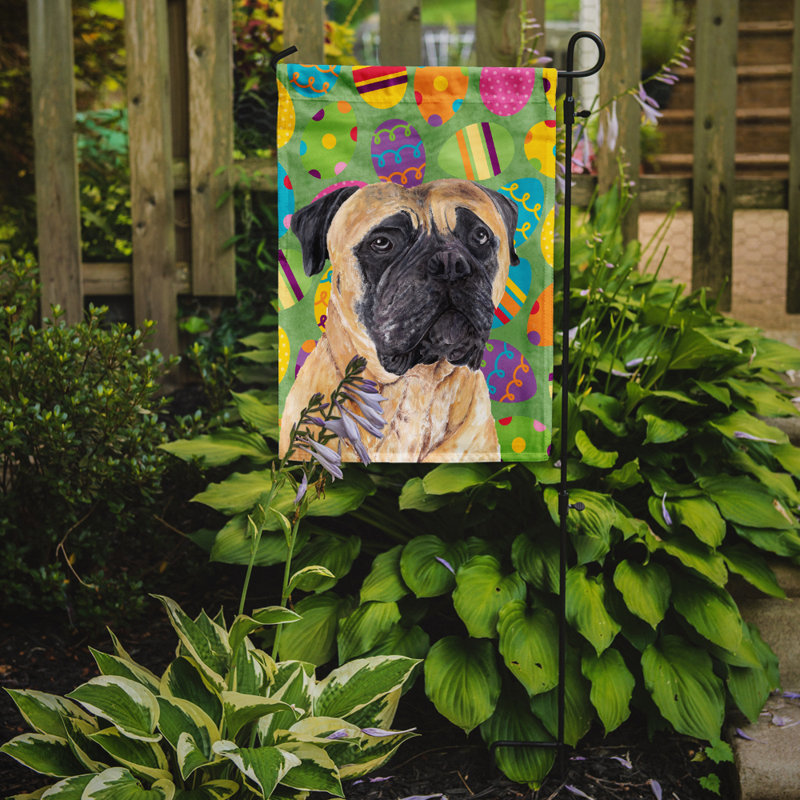 Drapeau de jardin Atara, Mastiff (beige et noir)