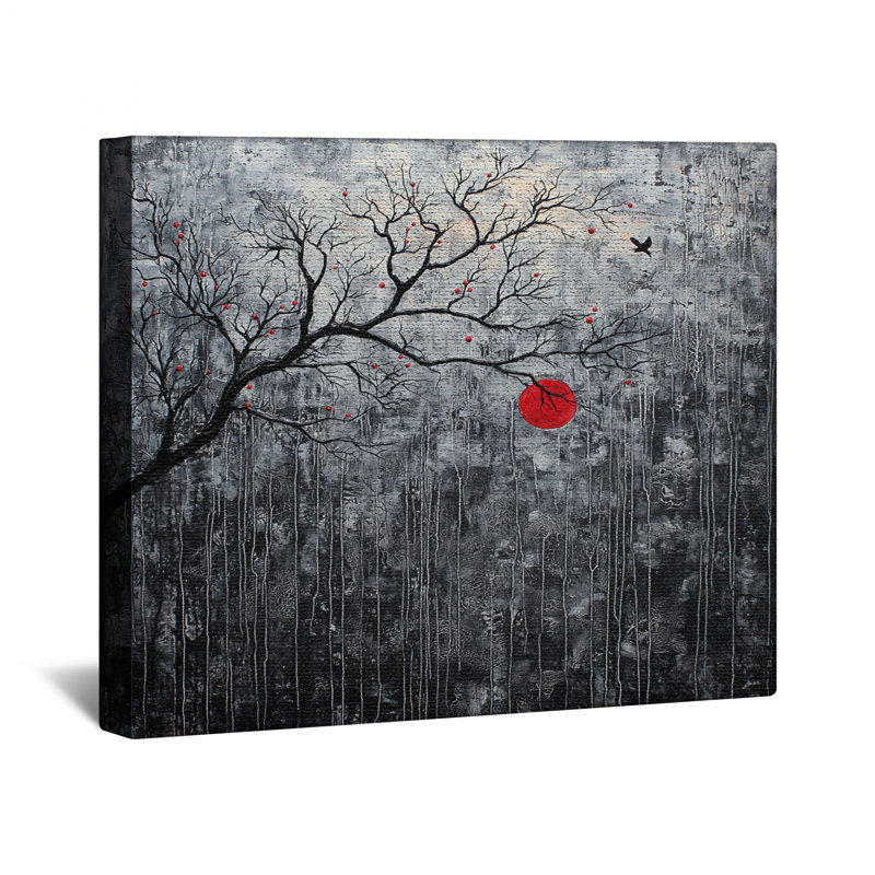 Décoration murale arbre toile tendue - Nature, 12 x 12 pouces