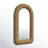 Cal Solid Wood Arch Wall Mirror