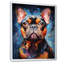 Bulldog audacieux sur toile-947229504-902759812