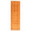 Tapis de couloir en laine noué à la main de conception unique 18/20 perse new age paki jaune clair 2 pi 9 po x 13 pi 3 po noué à la main tapis décoratif