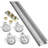 V770 By-Pass Door Hardware Set with Dial Action Hanger-72394522