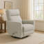 Fauteuil inclinable pivotant rembourré Gellar avec une conception moderne et une capacité de poids robuste pour un confort et une durabilité ultimes-2021659904