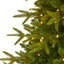 Green Lighted Artificial Christmas Tree-401068789