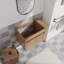 Meuble-lavabo de 30 pouces avec tablette ouverte