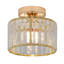 Glass Semi Flush Mount-1290450706